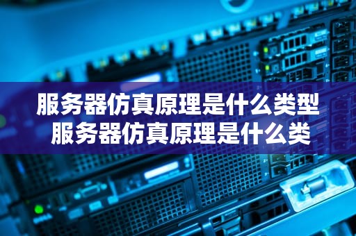 服务器仿真原理是什么类型 服务器仿真原理是什么类型的