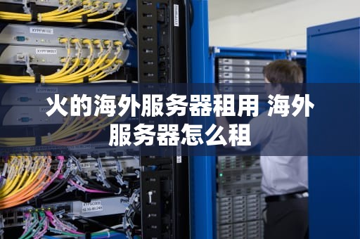 火的海外服务器租用 海外服务器怎么租