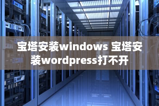宝塔安装windows 宝塔安装wordpress打不开