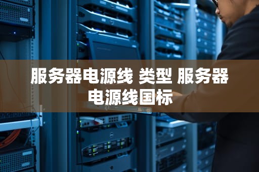 服务器电源线 类型 服务器电源线国标