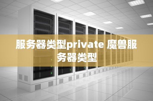 服务器类型private 魔兽服务器类型