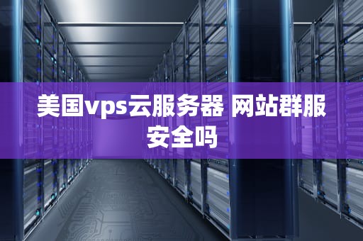 美国vps云服务器 网站群服安全吗