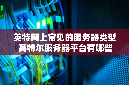 英特网上常见的服务器类型 英特尔服务器平台有哪些