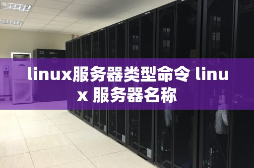 linux服务器类型命令 linux 服务器名称