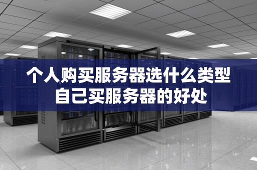 个人购买服务器选什么类型 自己买服务器的好处