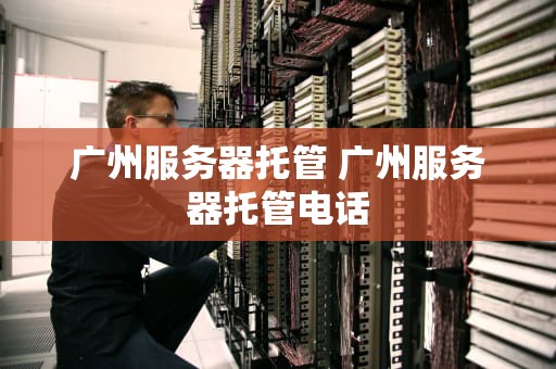 广州服务器托管 广州服务器托管电话