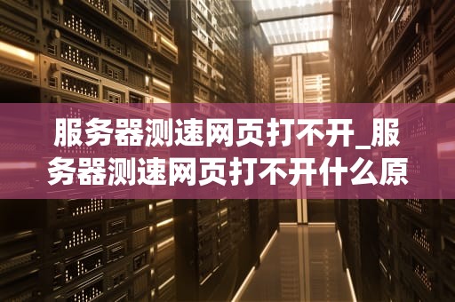 服务器测速网页打不开_服务器测速网页打不开什么原因_服务器测速网页打不开的原因及解决方法