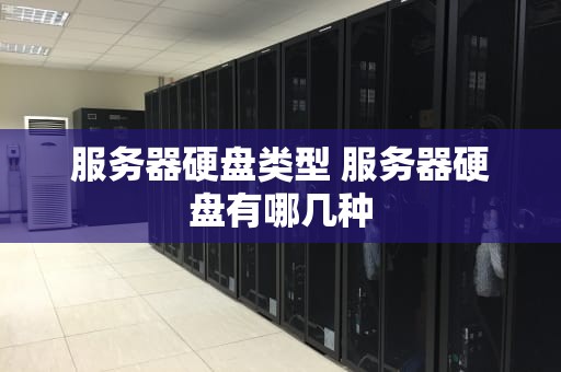 服务器硬盘类型 服务器硬盘有哪几种