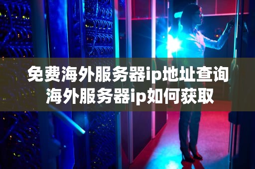 免费海外服务器ip地址查询 海外服务器ip如何获取