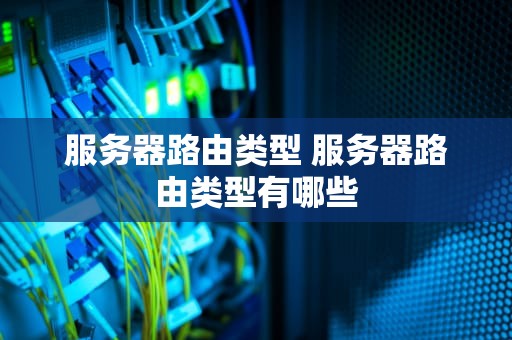 服务器路由类型 服务器路由类型有哪些