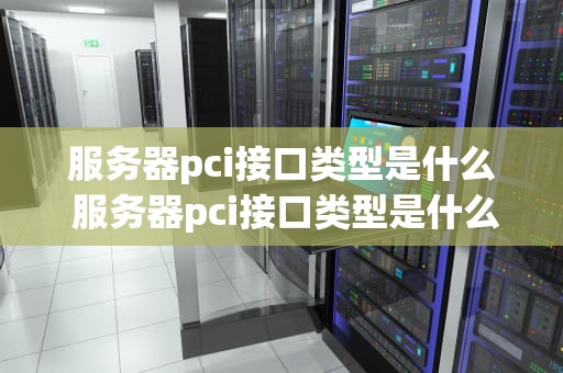 服务器pci接口类型是什么 服务器pci接口类型是什么样的