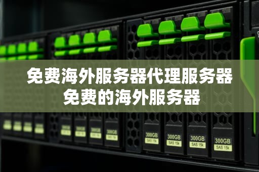 免费海外服务器代理服务器 免费的海外服务器