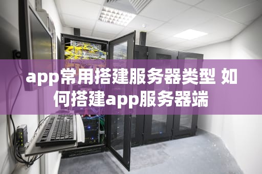 app常用搭建服务器类型 如何搭建app服务器端