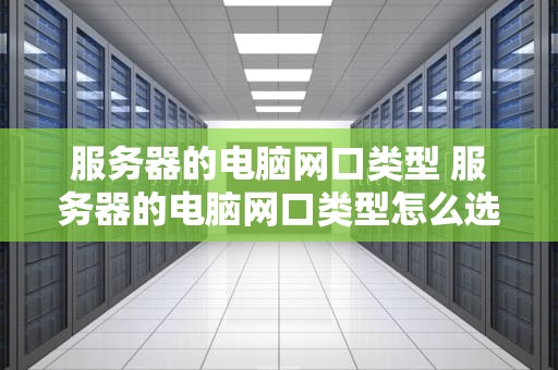 服务器的电脑网口类型 服务器的电脑网口类型怎么选