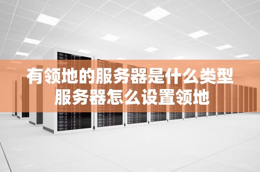 有领地的服务器是什么类型 服务器怎么设置领地