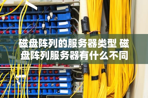 磁盘阵列的服务器类型 磁盘阵列服务器有什么不同