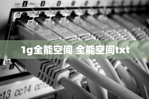 1g全能空间 全能空间txt