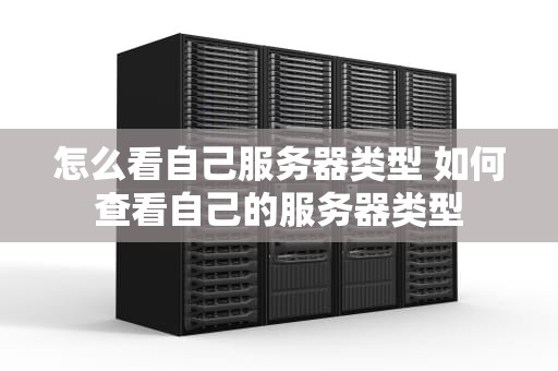 怎么看自己服务器类型 如何查看自己的服务器类型