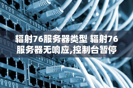 辐射76服务器类型 辐射76服务器无响应,控制台暂停使用
