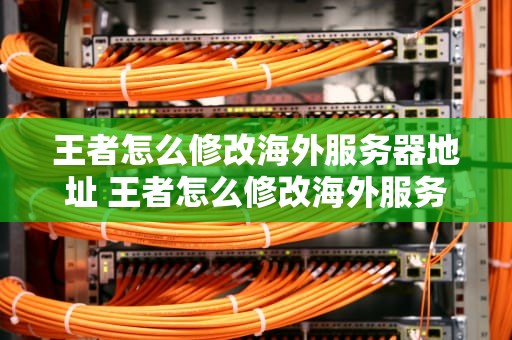 王者怎么修改海外服务器地址 王者怎么修改海外服务器地址信息
