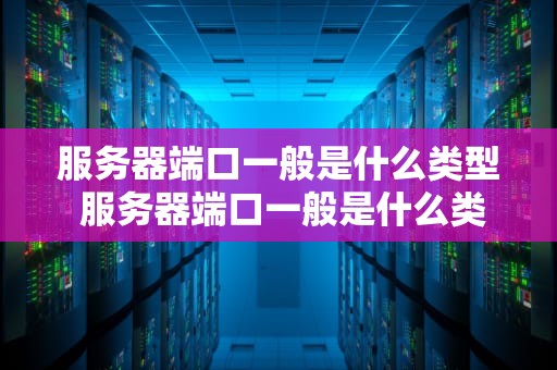 服务器端口一般是什么类型 服务器端口一般是什么类型的设备