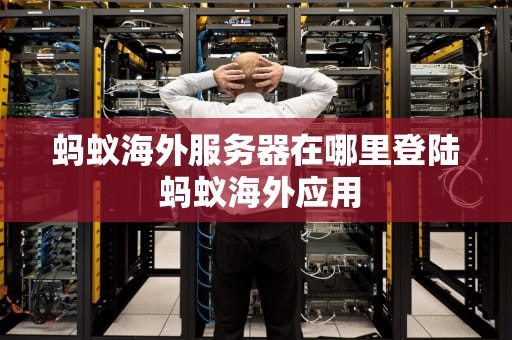 蚂蚁海外服务器在哪里登陆 蚂蚁海外应用