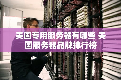 美国专用服务器有哪些 美国服务器品牌排行榜
