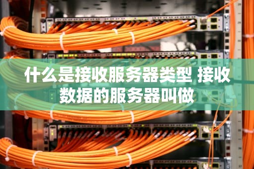 什么是接收服务器类型 接收数据的服务器叫做