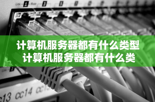计算机服务器都有什么类型 计算机服务器都有什么类型的