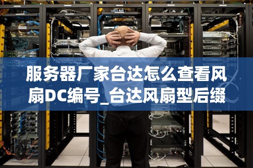 服务器厂家台达怎么查看风扇DC编号_台达风扇型后缀的含义_台达服务器风扇DC编号的查看方法