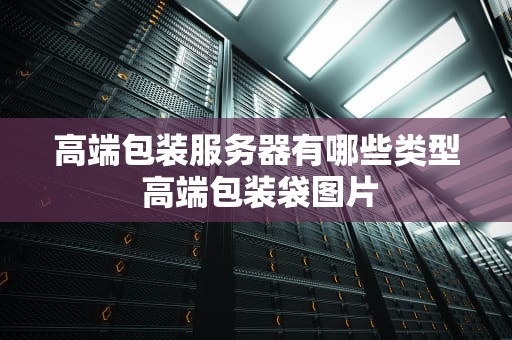 高端包装服务器有哪些类型 高端包装袋图片