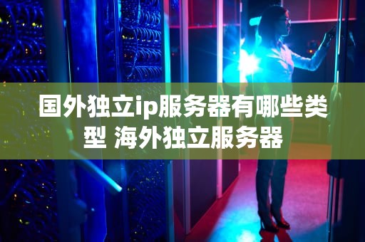 国外独立ip服务器有哪些类型 海外独立服务器