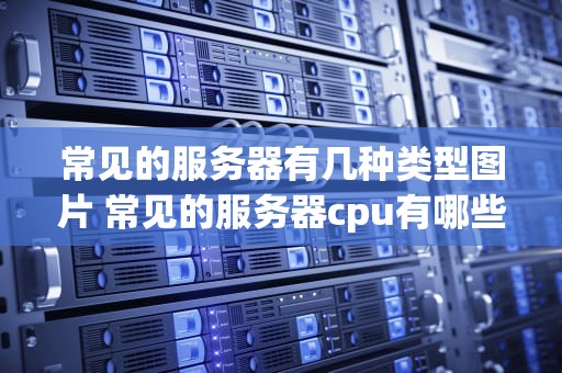 常见的服务器有几种类型图片 常见的服务器cpu有哪些