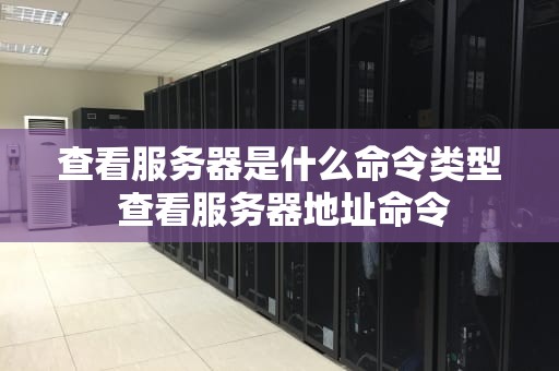 查看服务器是什么命令类型 查看服务器地址命令