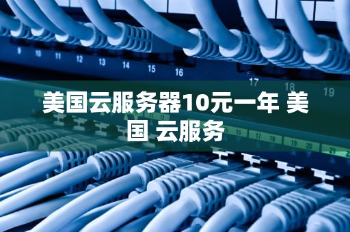 美国云服务器10元一年 美国 云服务