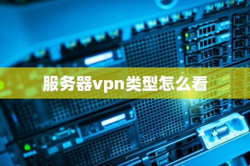 服务器vpn类型怎么看