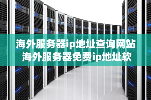 海外服务器ip地址查询网站 海外服务器免费ip地址软件