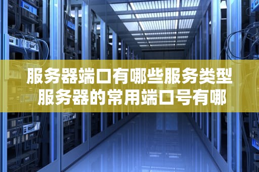 服务器端口有哪些服务类型 服务器的常用端口号有哪些