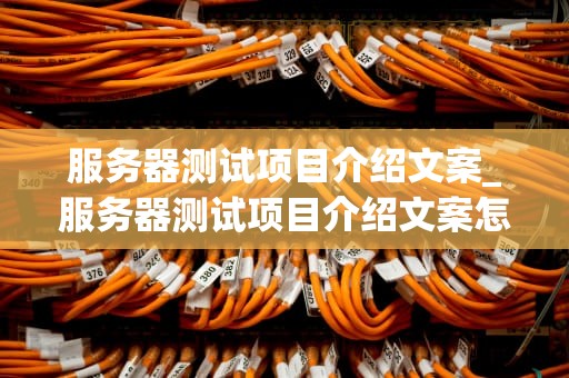 服务器测试项目介绍文案_服务器测试项目介绍文案怎么写_服务器测试项目全面解析