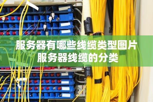 服务器有哪些线缆类型图片 服务器线缆的分类