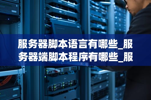 服务器脚本语言有哪些_服务器端脚本程序有哪些_服务器脚本语言的探索与应用