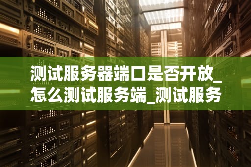 测试服务器端口是否开放_怎么测试服务端_测试服务器端口是否开放