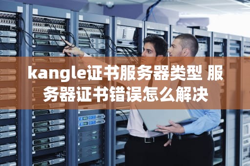 kangle证书服务器类型 服务器证书错误怎么解决