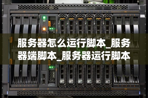 服务器怎么运行脚本_服务器端脚本_服务器运行脚本的全面指南