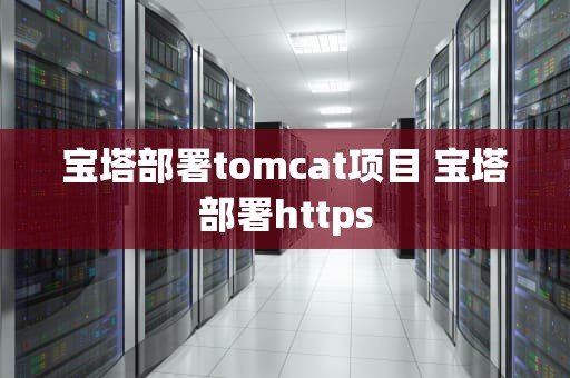 宝塔部署tomcat项目 宝塔部署https