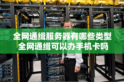 全网通缉服务器有哪些类型 全网通缉可以办手机卡吗