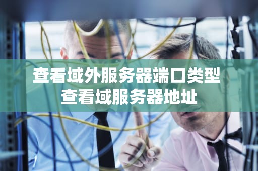 查看域外服务器端口类型 查看域服务器地址