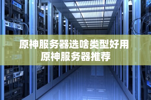 原神服务器选啥类型好用 原神服务器推荐