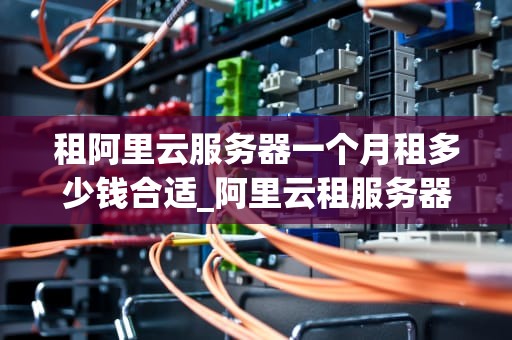 租阿里云服务器一个月租多少钱合适_阿里云租服务器价格_阿里云服务器租赁费用分析