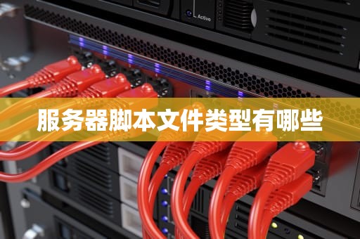 服务器脚本文件类型有哪些